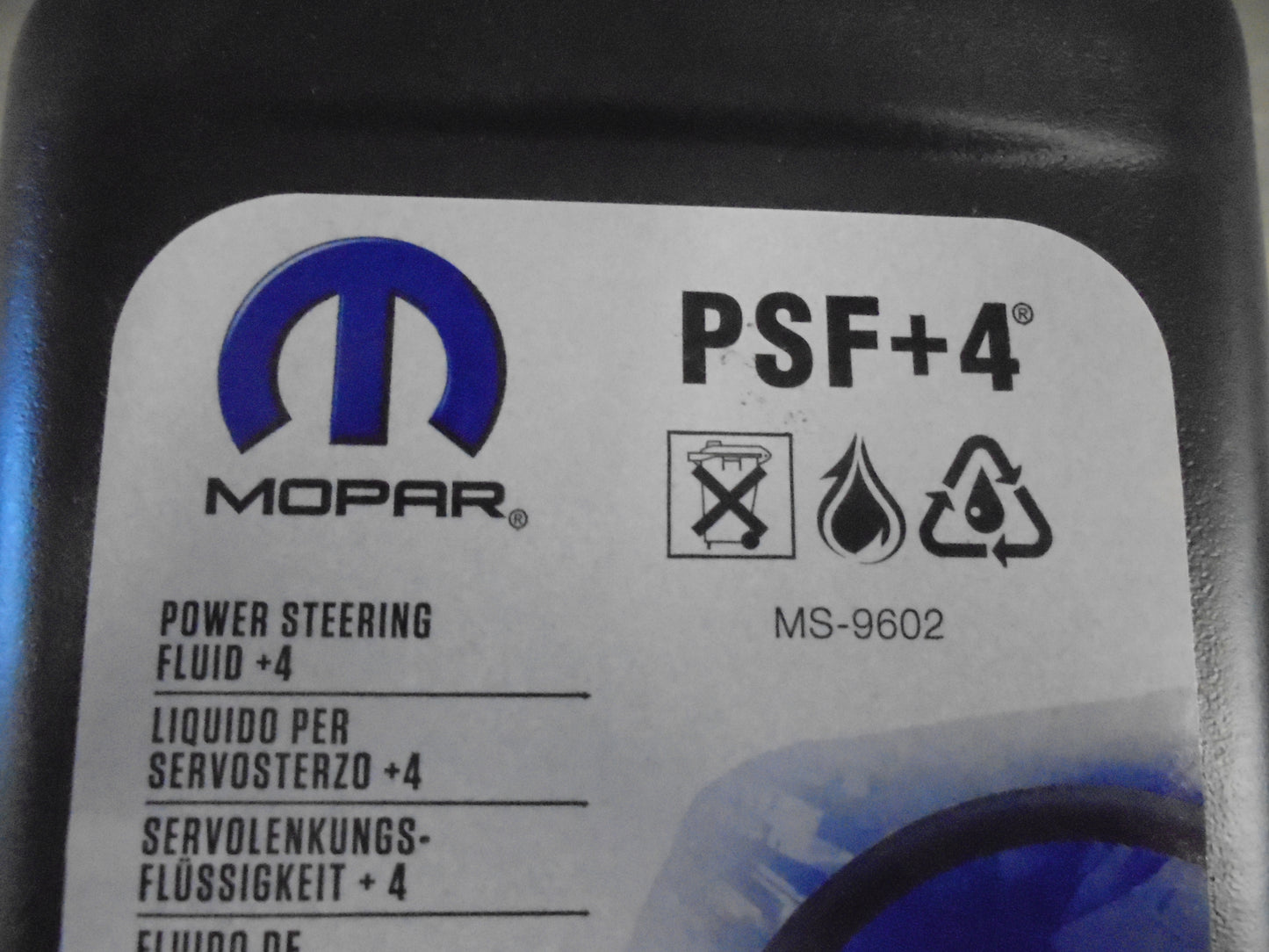 Jeep Wrangler Genuine Power Steering Fluid 1Ltr Bottle New Part