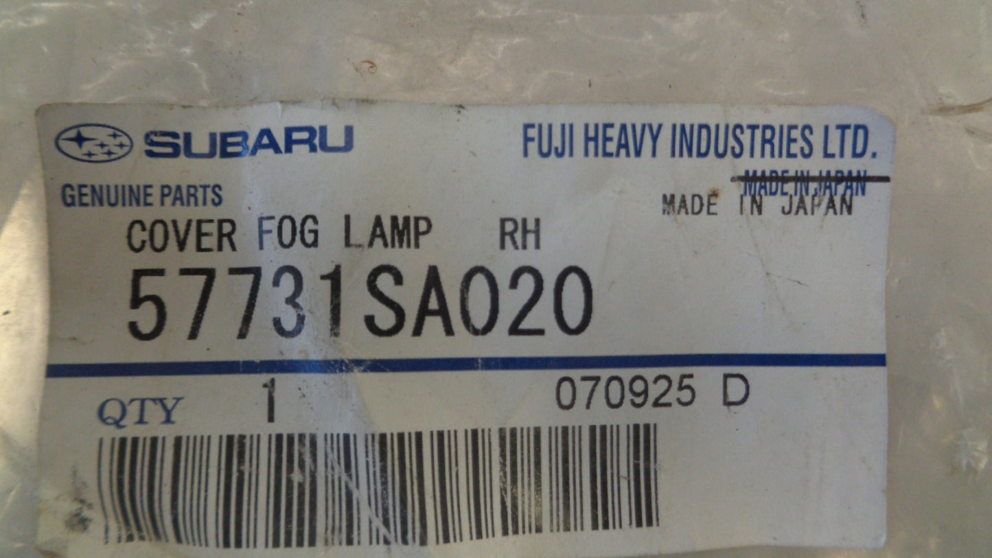 Subaru MY03 Genuine Right Hand Fog Lamp Assy New Part