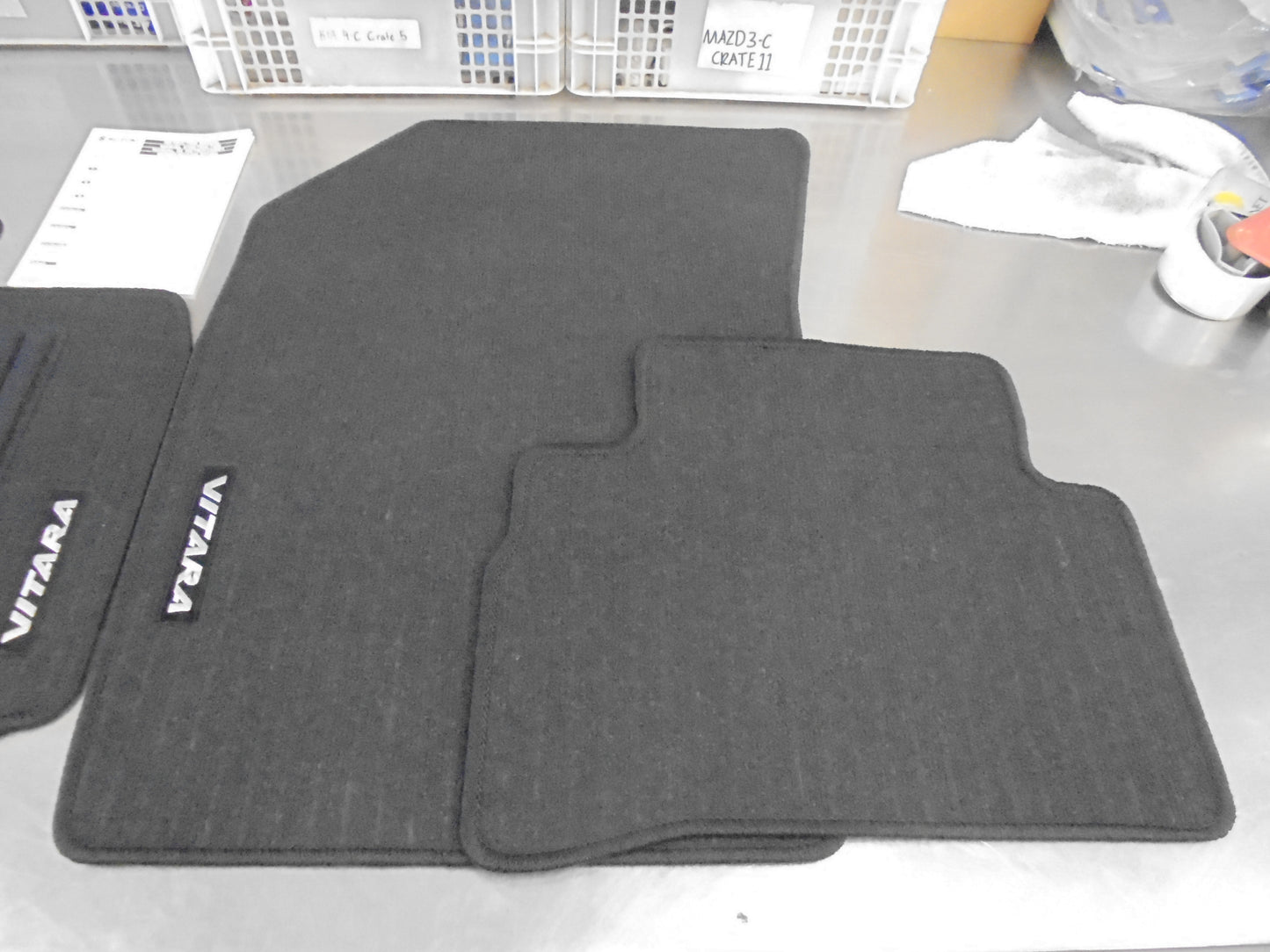 Suzuki Vitara Genuine Front And Rear Carpet Floor Mat Set New Part