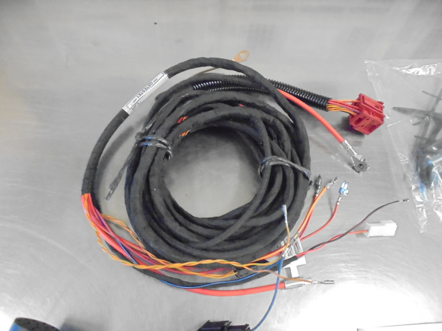 VW Tiguan Genuine Tow Bar Wiring Loom-Plug 13-Instructions Kit New Part