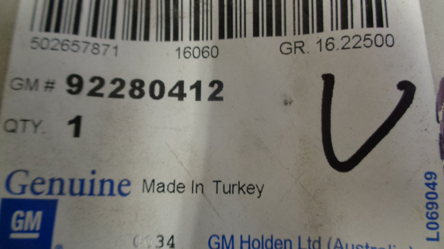 Holden Commodore VE/VF Genuine Front Weatherstrip New Part