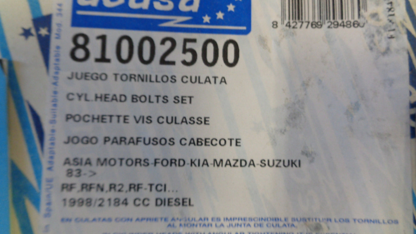 Ajusa Cylinder Head Bolt Kit (see details in ad) New Part
