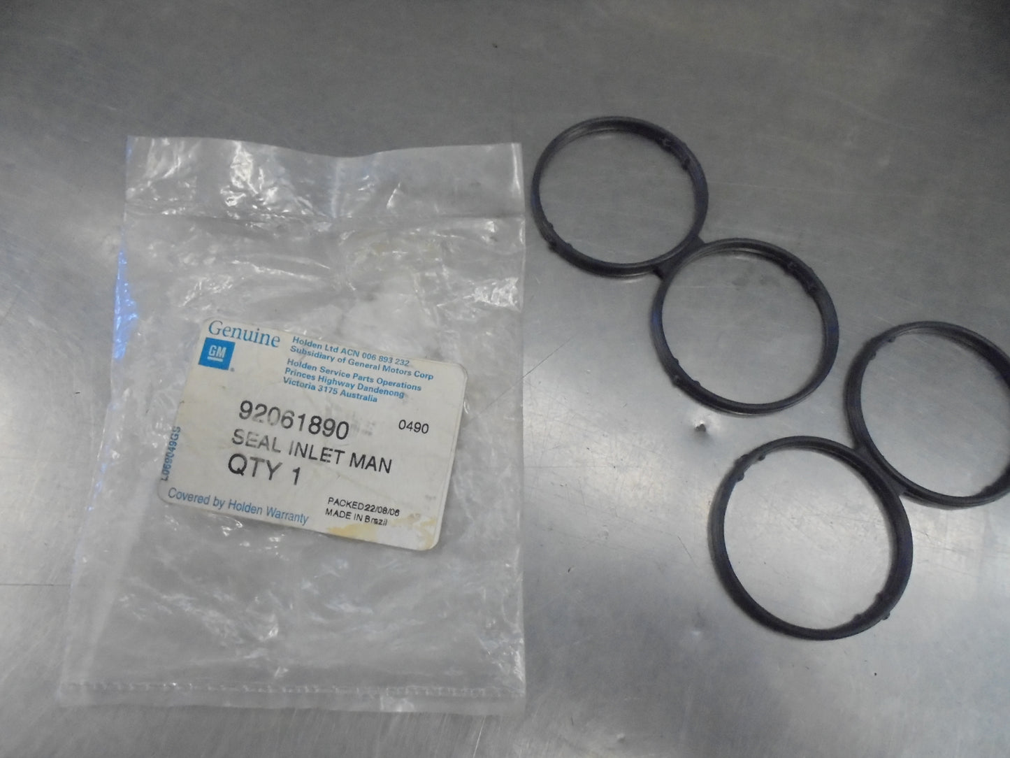Holden VS-VT-Commodore WH Statesman Genuine Inlet Manifold Seal Upper To Lower Manifold (Requires x2 Per Engine) New Part