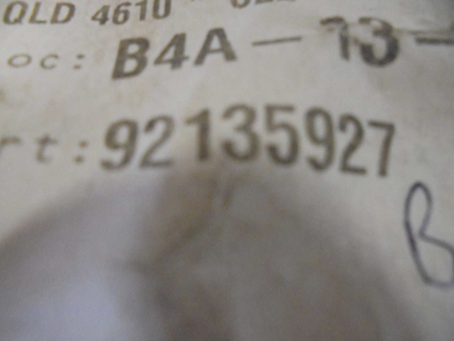 Holden VT HSV Commodore Genuine Door Lock Snipper Button New Part