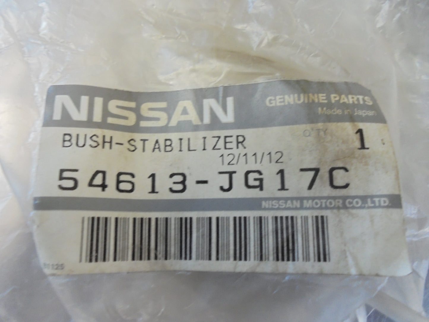 Nissan Qashqai-Xtrail Genuine Front Stabilizer Bush New Part