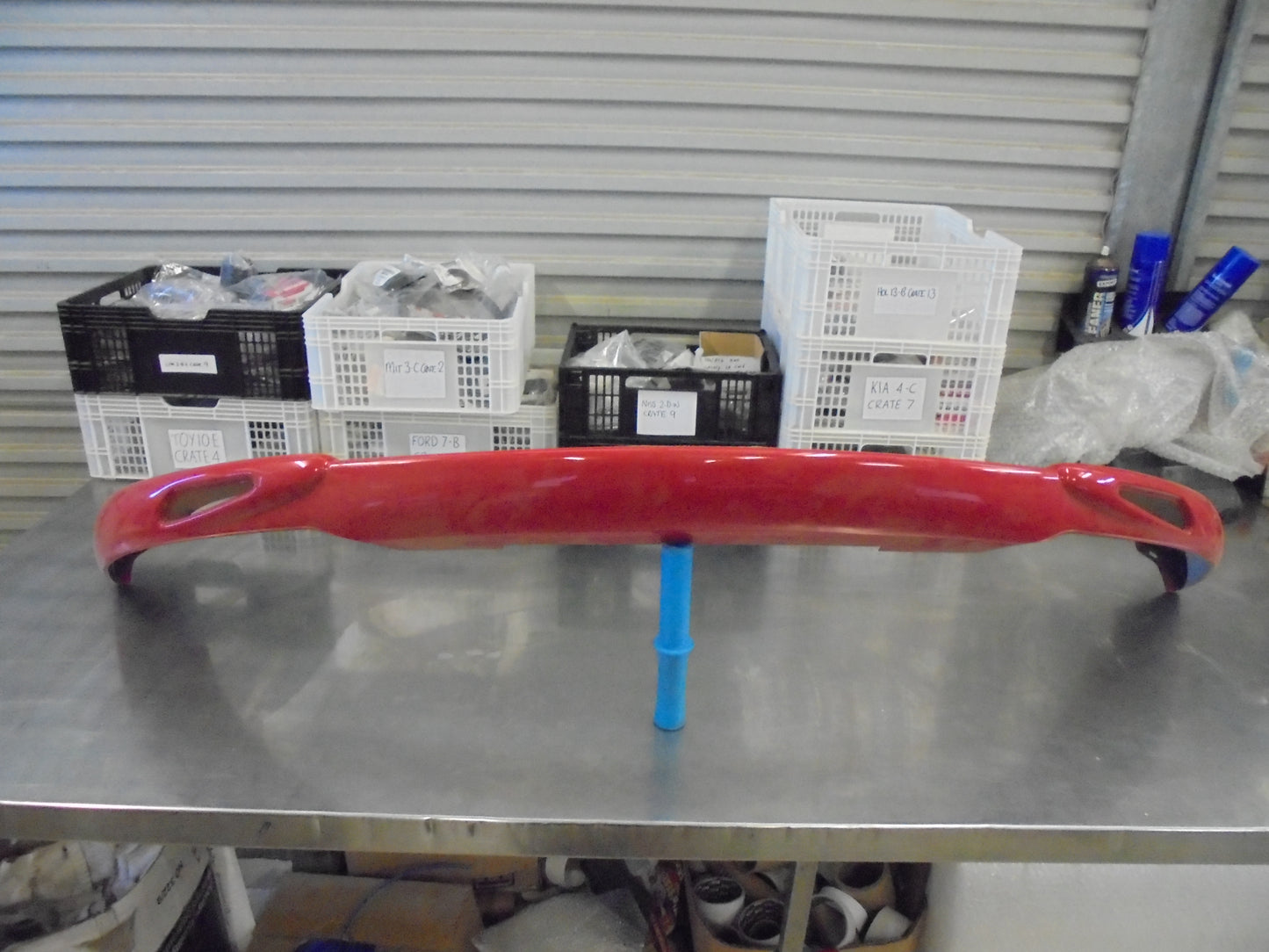 Mitsubishi CE Lancer Coupe Genuine Front Lower Spoiler (RED) New Part