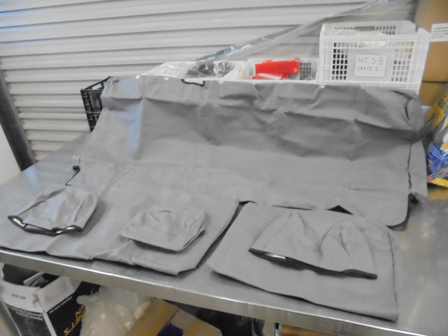 Shevron Rear 60/40 Canvas Seat Covers Suits Volkswagen Amarok New Part