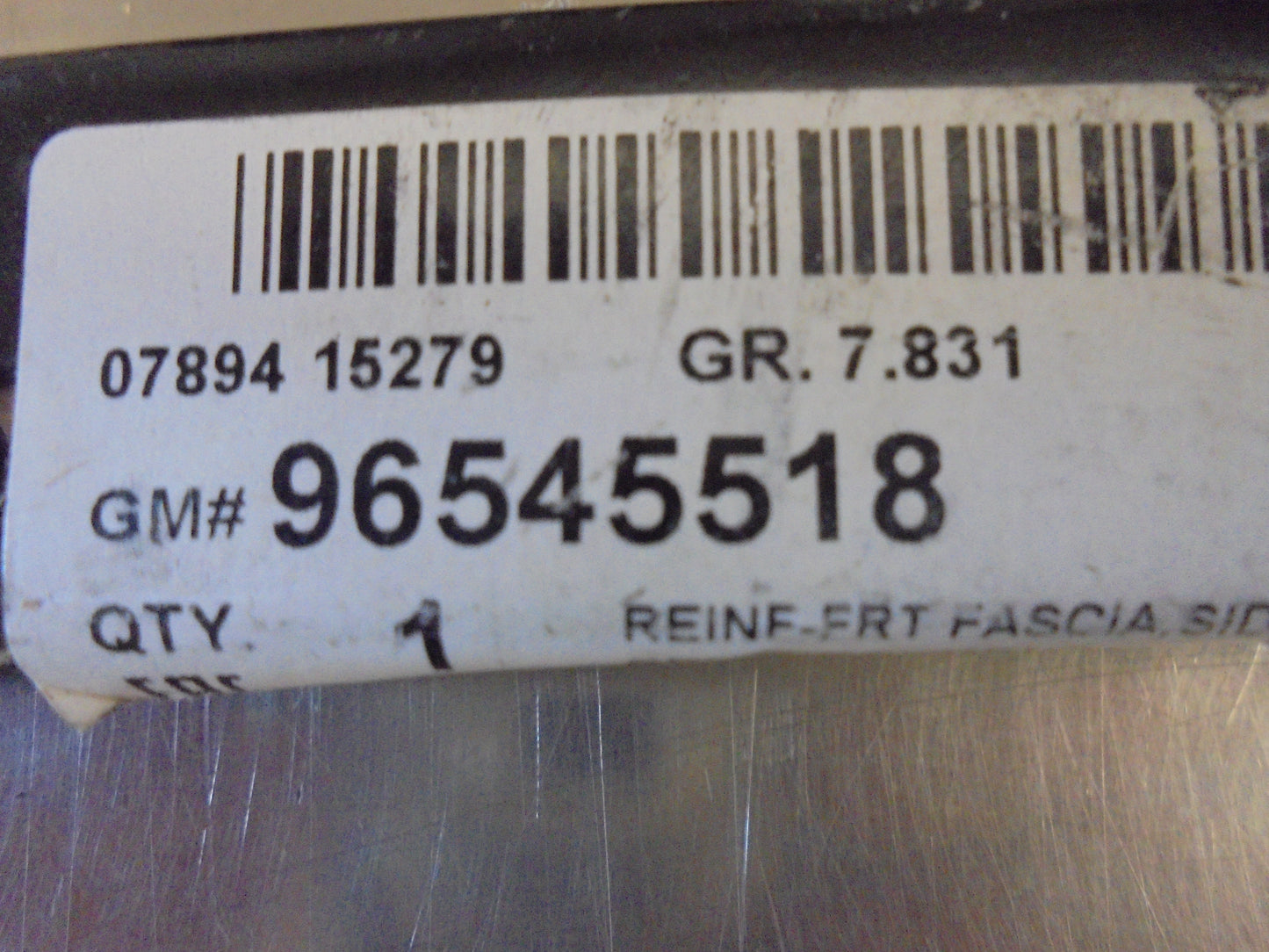 Daewoo Lacetti Genuine Right Hand Front Fascia Bracket Newb Part