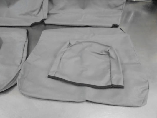 Shevron Front Canvas Seat Covers Suits Nissan Navara D40T ST 10/2009-1/2012 New Part