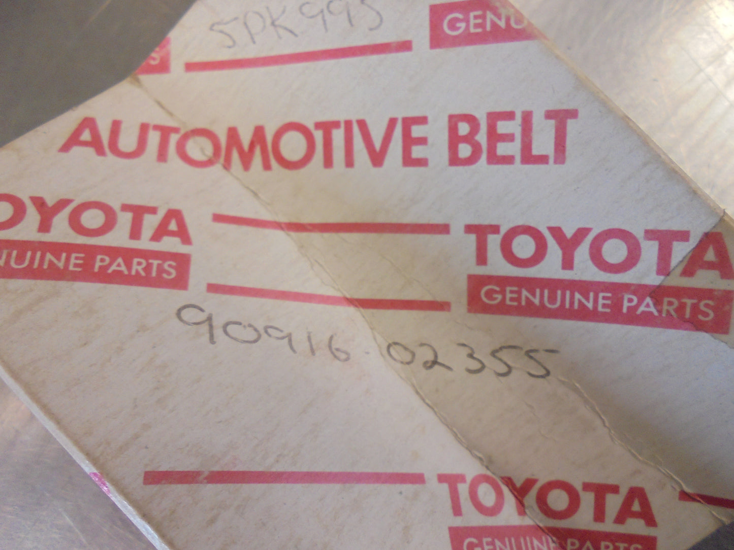 Toyota Celica-Corona-Camry-Rav4 Genuine Alternator Belt New Part