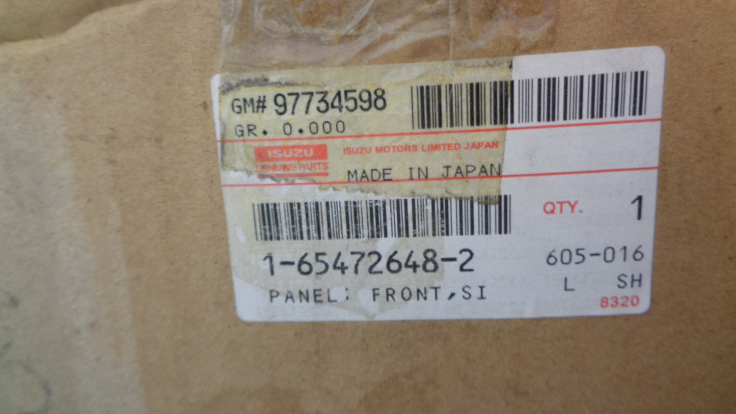 Isuzu CXZ81 Truck Genuine Right Hand Side Front Panel New Part