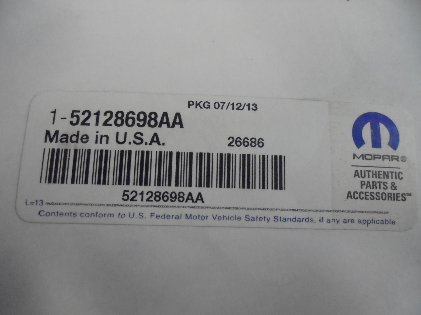 Jeep Renegade Sport-Renegade-Cherokee Genuine Fuel Filter New Part