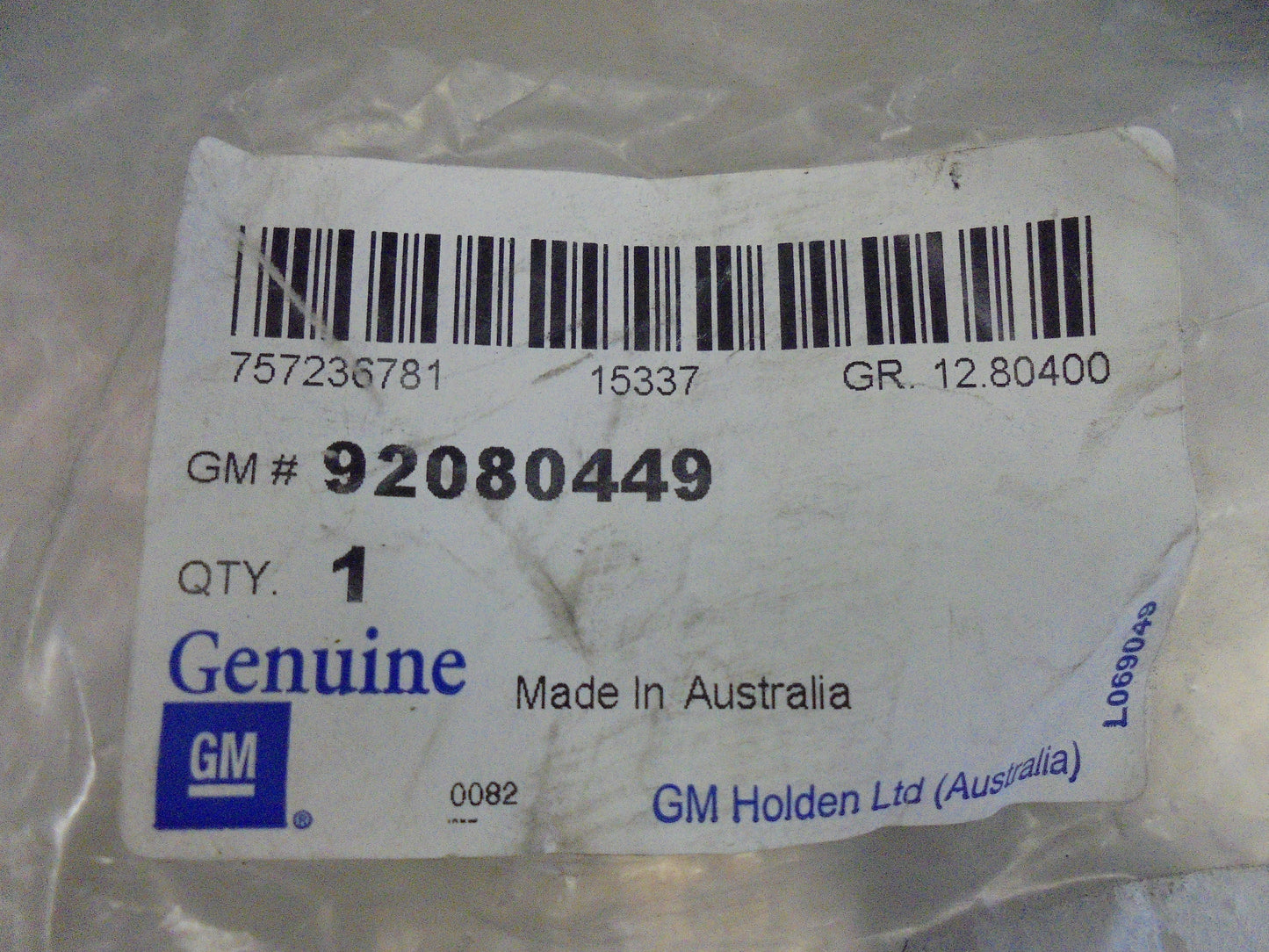 Holden Monaro Genuine Passenger Front Guard Bracket New Part