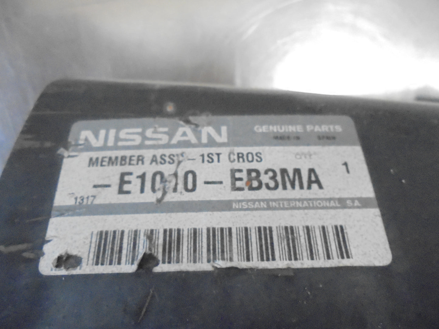 Nissan Navara D40M ST-X Genuine Cross Member Assy 1ST New Part