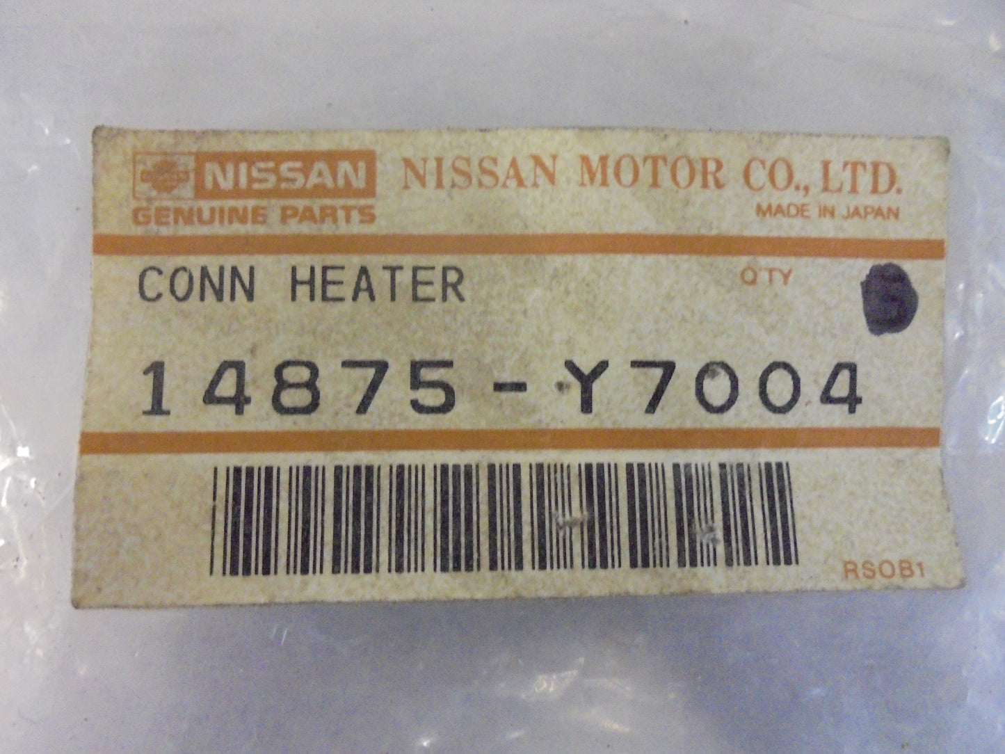 Nissan 200SX-280Z-720 Genuine Water Bypass Intake Manifold New Part