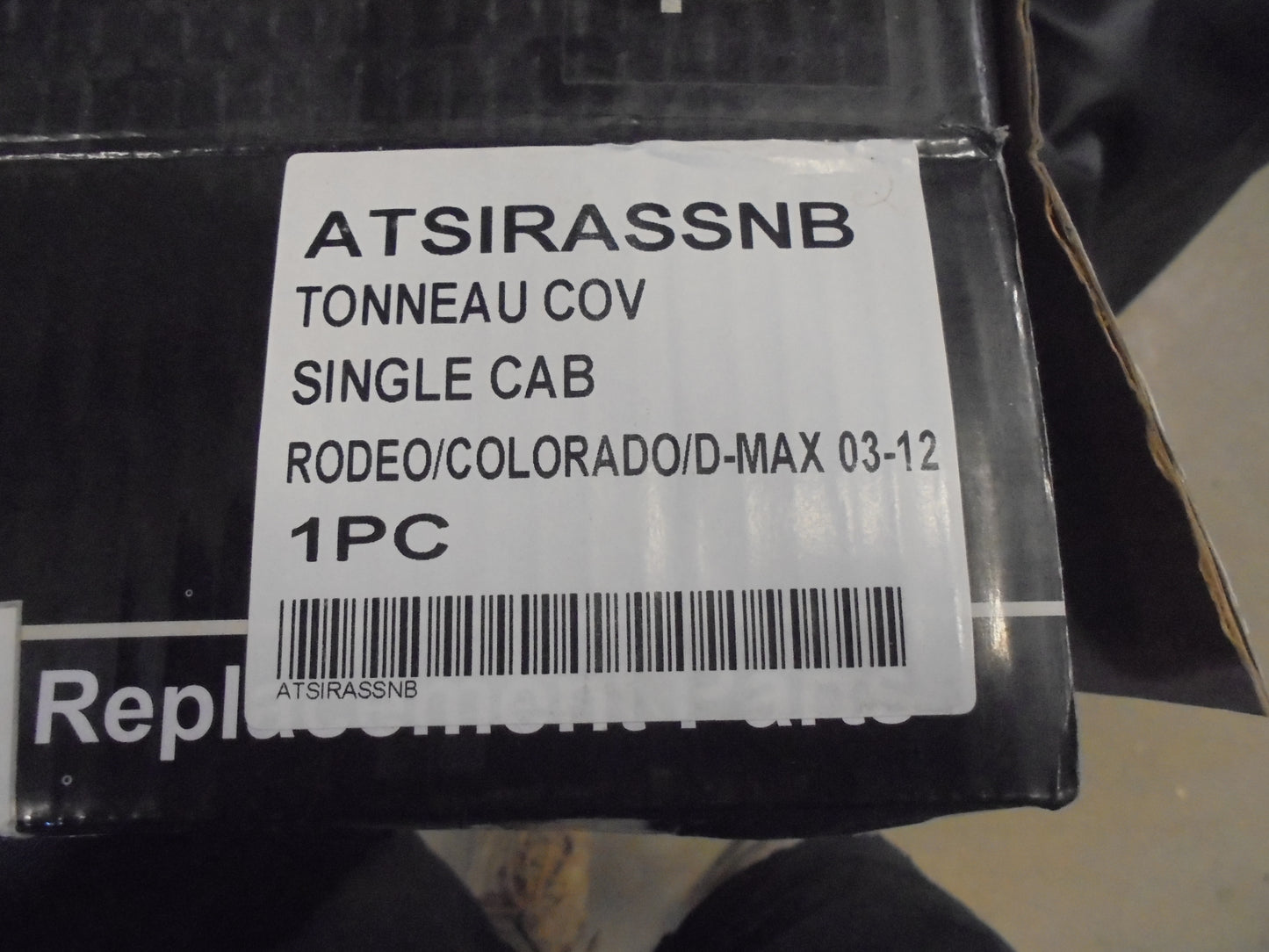 Holden Rodeo-Colorado-Isuzu D-Max Single Cab Tonneau Cover Kit New Part