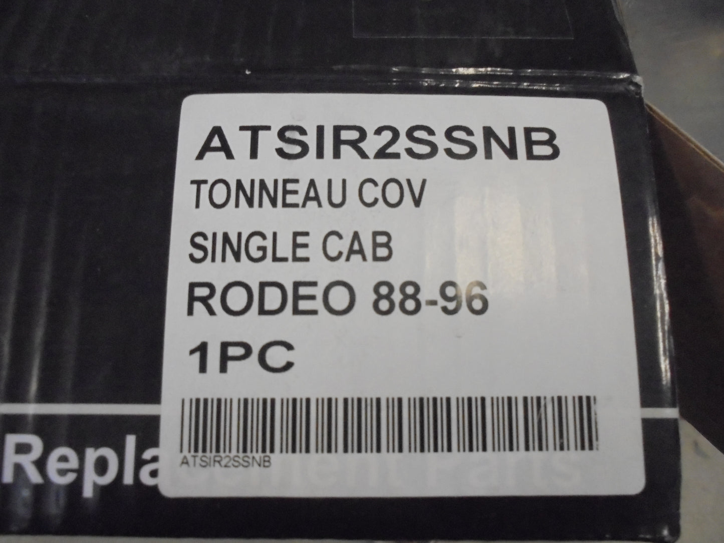 Holden Rodeo Single Cab Tonneau Cover Kit New Part