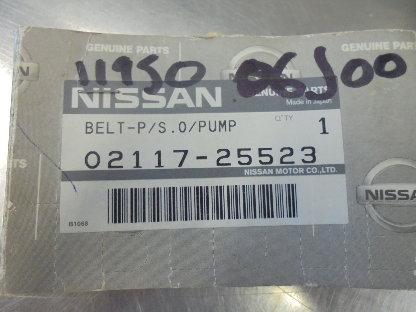 Nissan Navara Genuine Power Steer Oil Pump Belt New Part