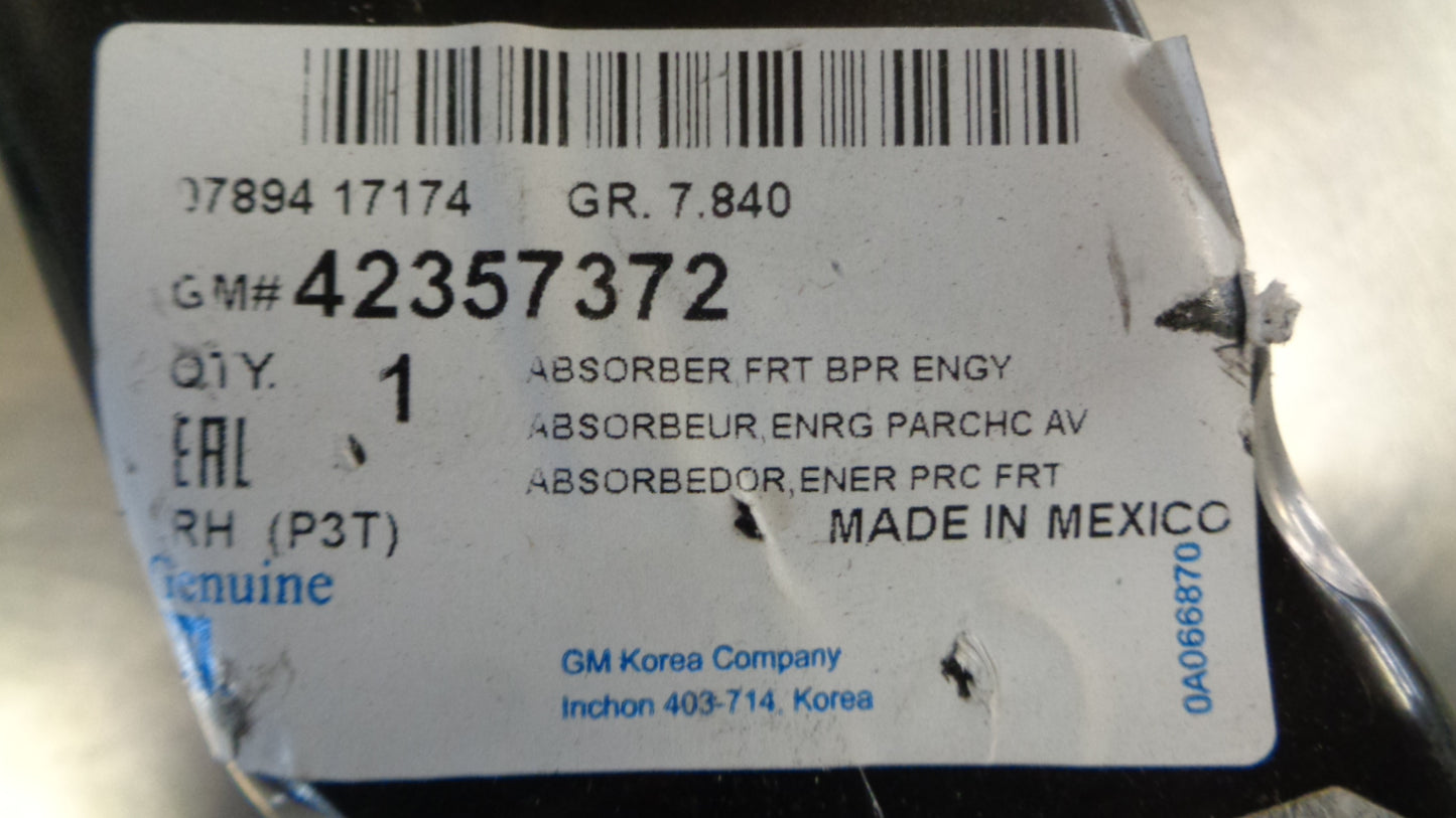 Holden Trax Genuine Left Hand Front Energy Absorber New Part