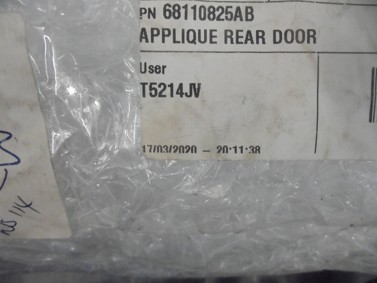 Chrysler 300 Genuine Right Hand Rear Door Applique New Part