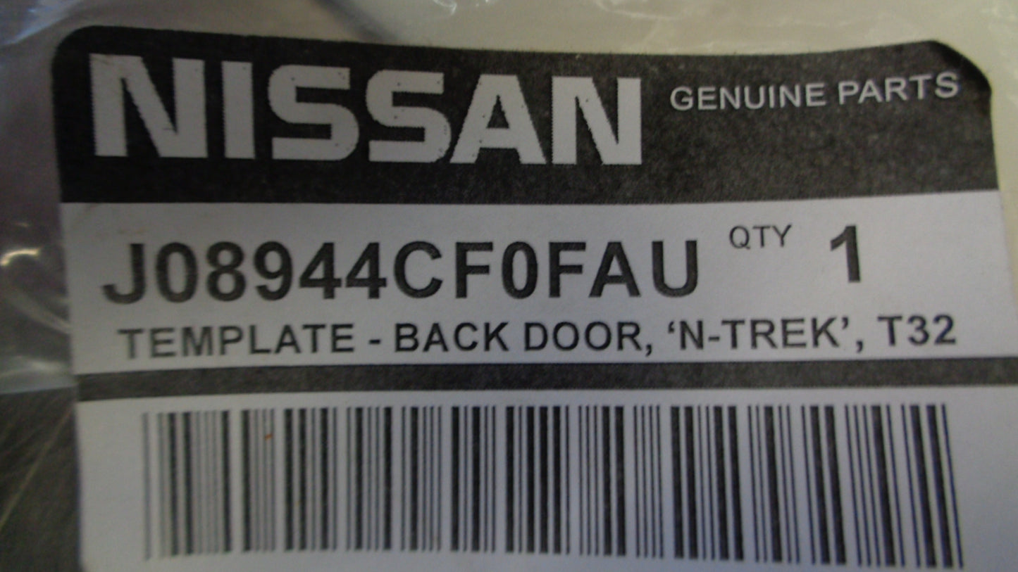 Nissan X-Trail Genuine Badge Template New Part