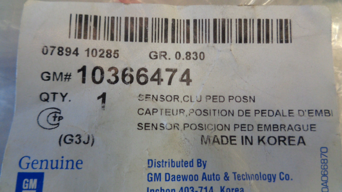 Holden VE Commodore / WM Statesman Brake Pedal Position Sensor New Part