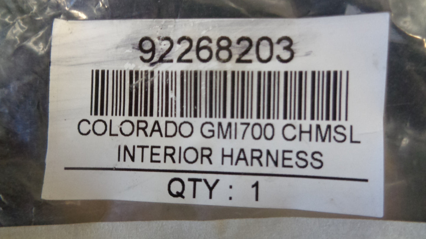 Holden Colorado MY17 Genuine Interior Wiring Harness New Part