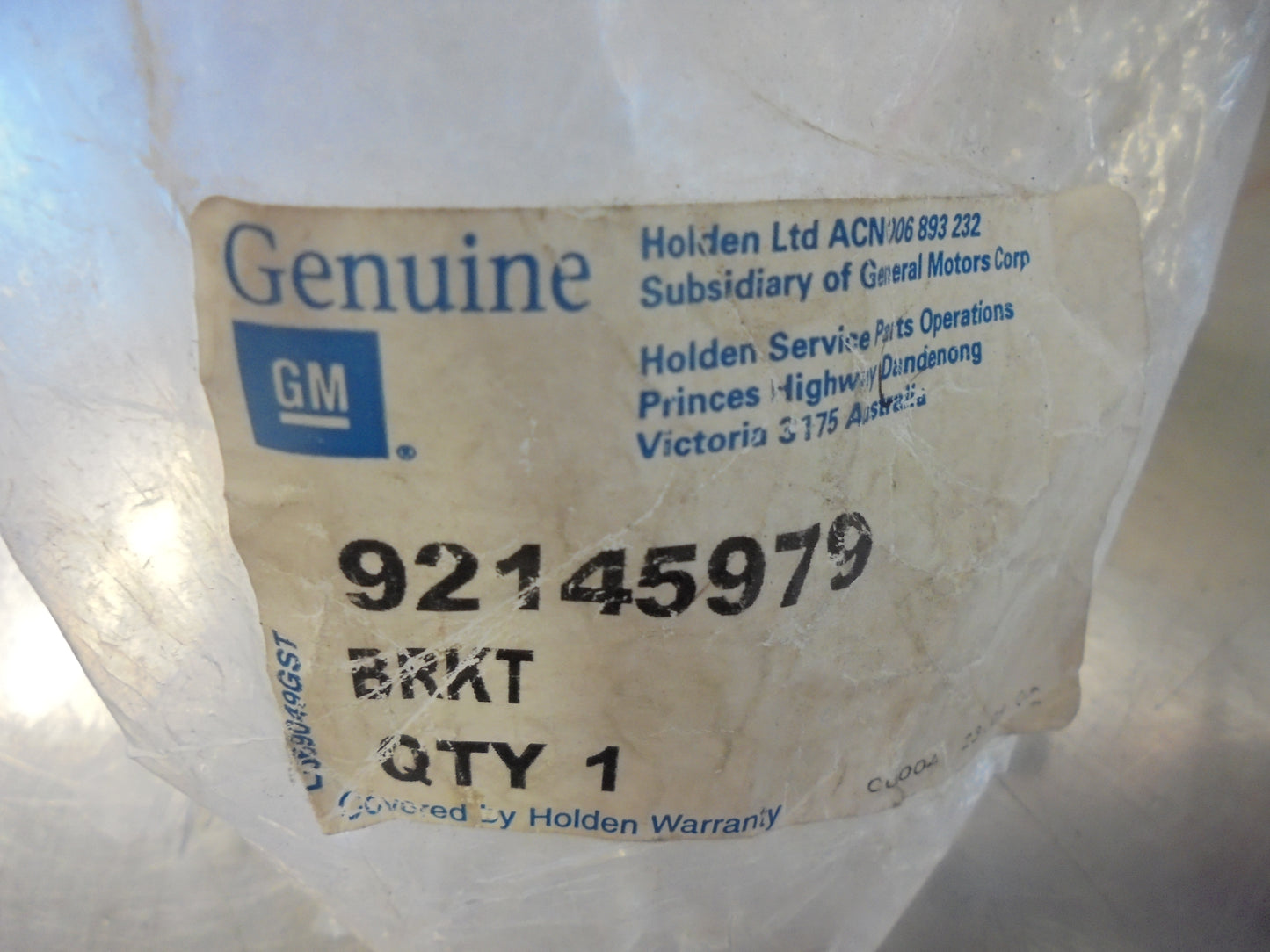 Holden Caprice-Holden Ute Genuine Dehydrator Receiver Bracket New Part