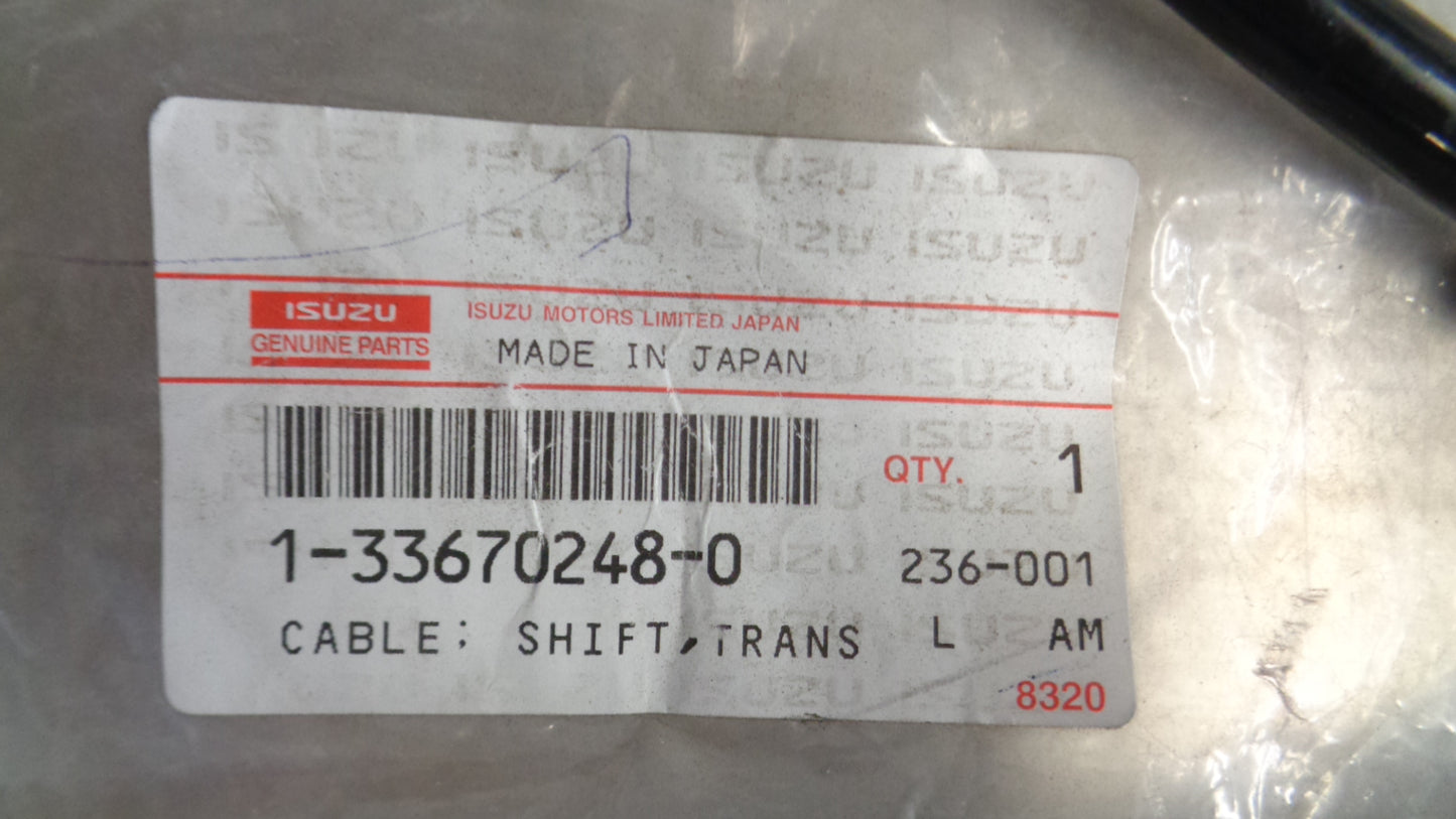 Isuzu F Series Genuine Transmission Contact Shift Cable New Part