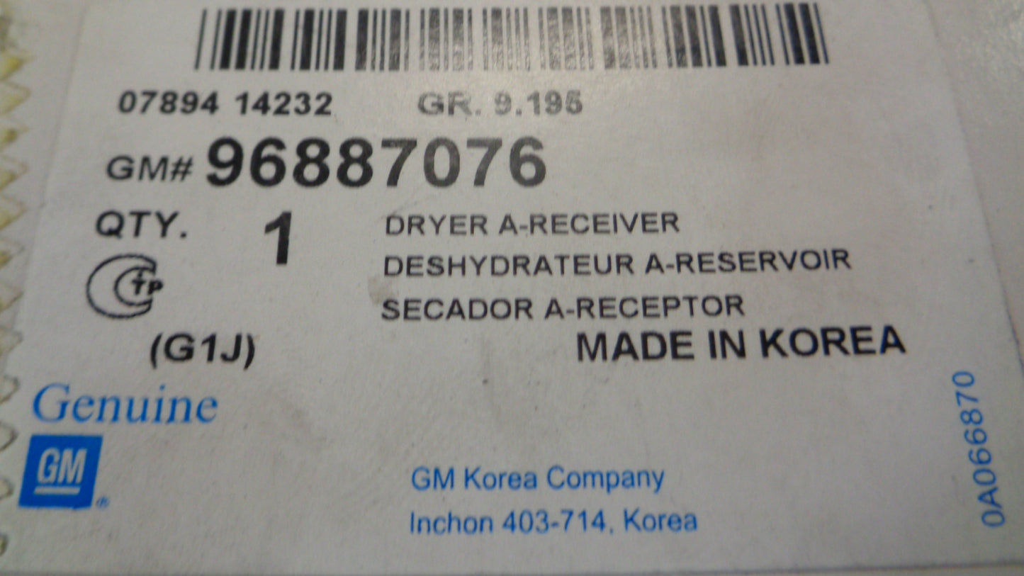 Holden JF Viva Genuine A/C Refrigerant Dryer New Part