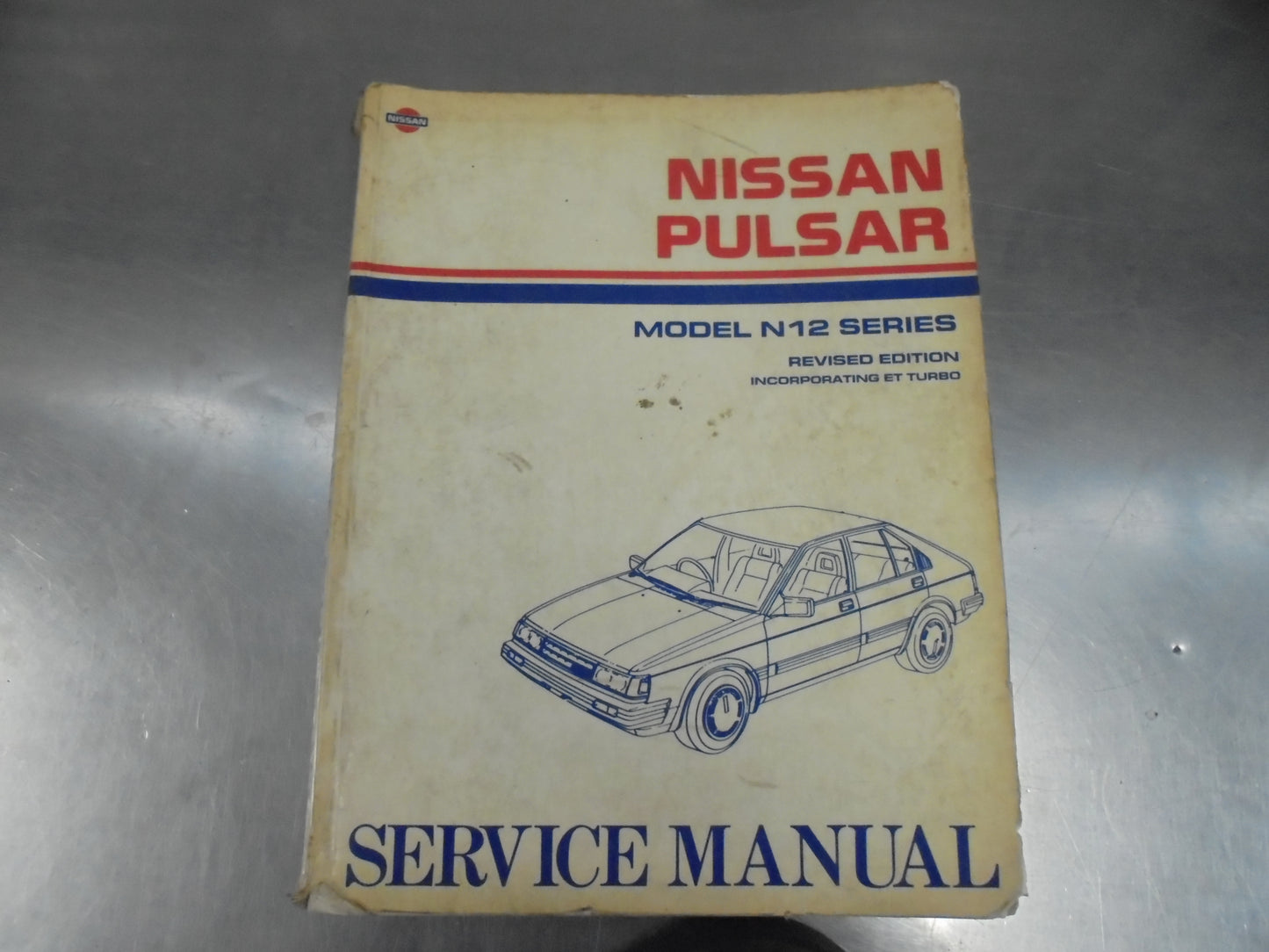 Nissan Pulsar N12 Series Service Manual Used Book