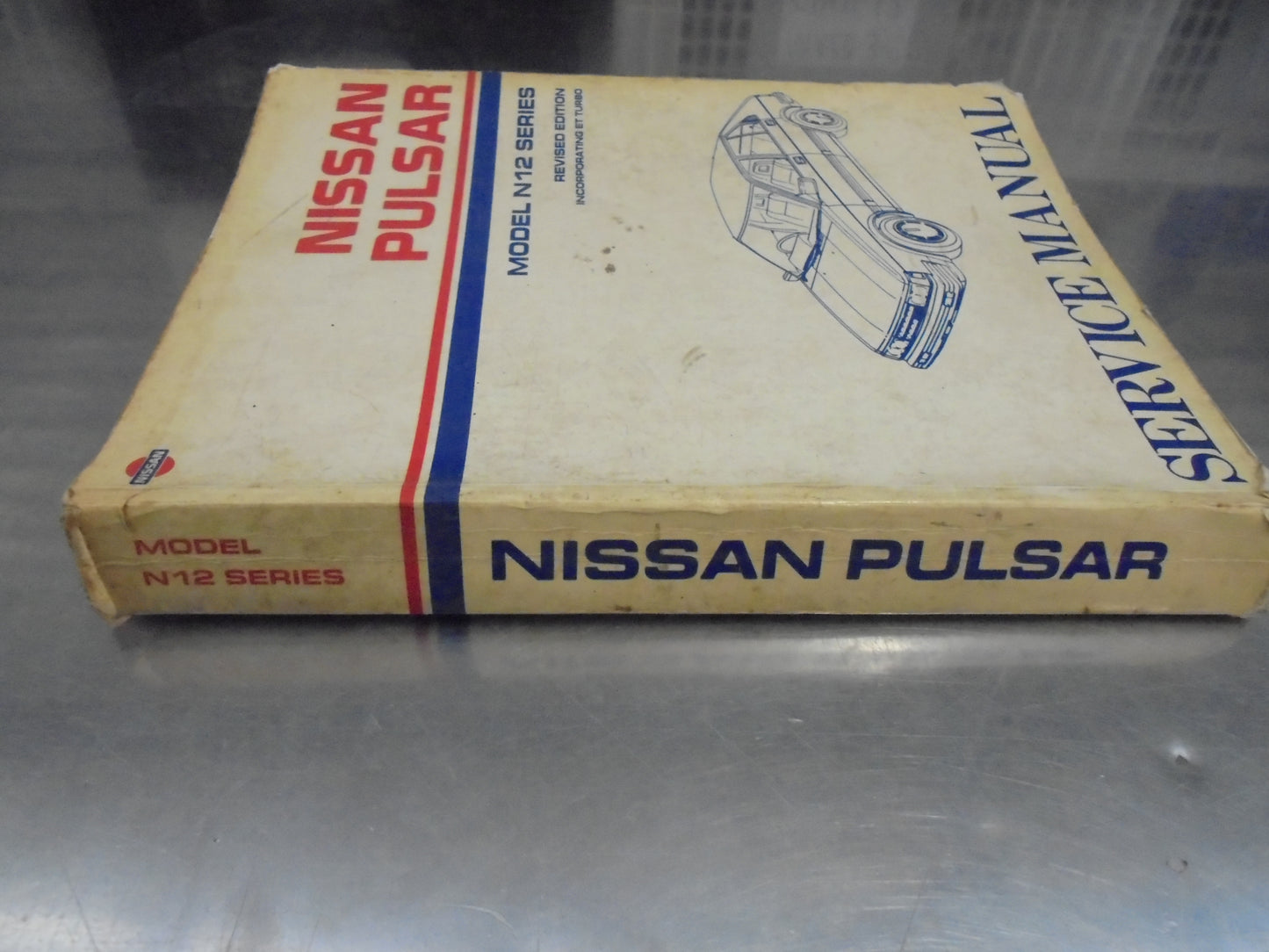 Nissan Pulsar N12 Series Service Manual Used Book