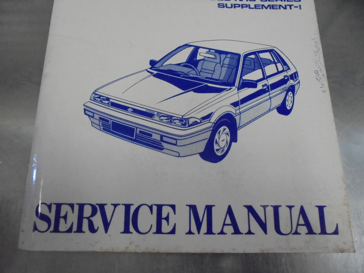 Nissan Pulsar N13 Series I Genuine Service Manual Supplement Used Book