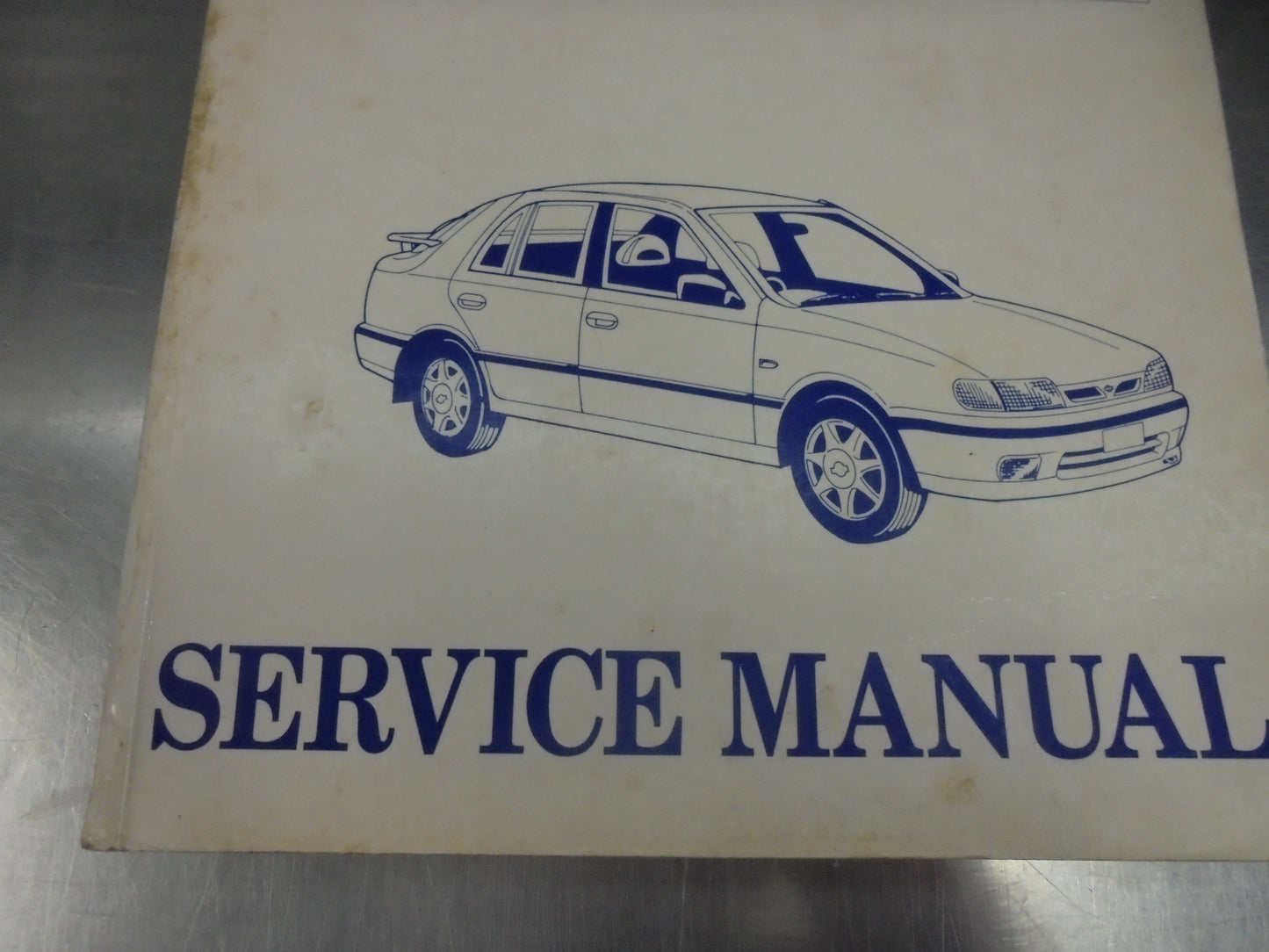 Nissan Pulsar N14 Series Volume 1 Genuine Service Manual Used Book