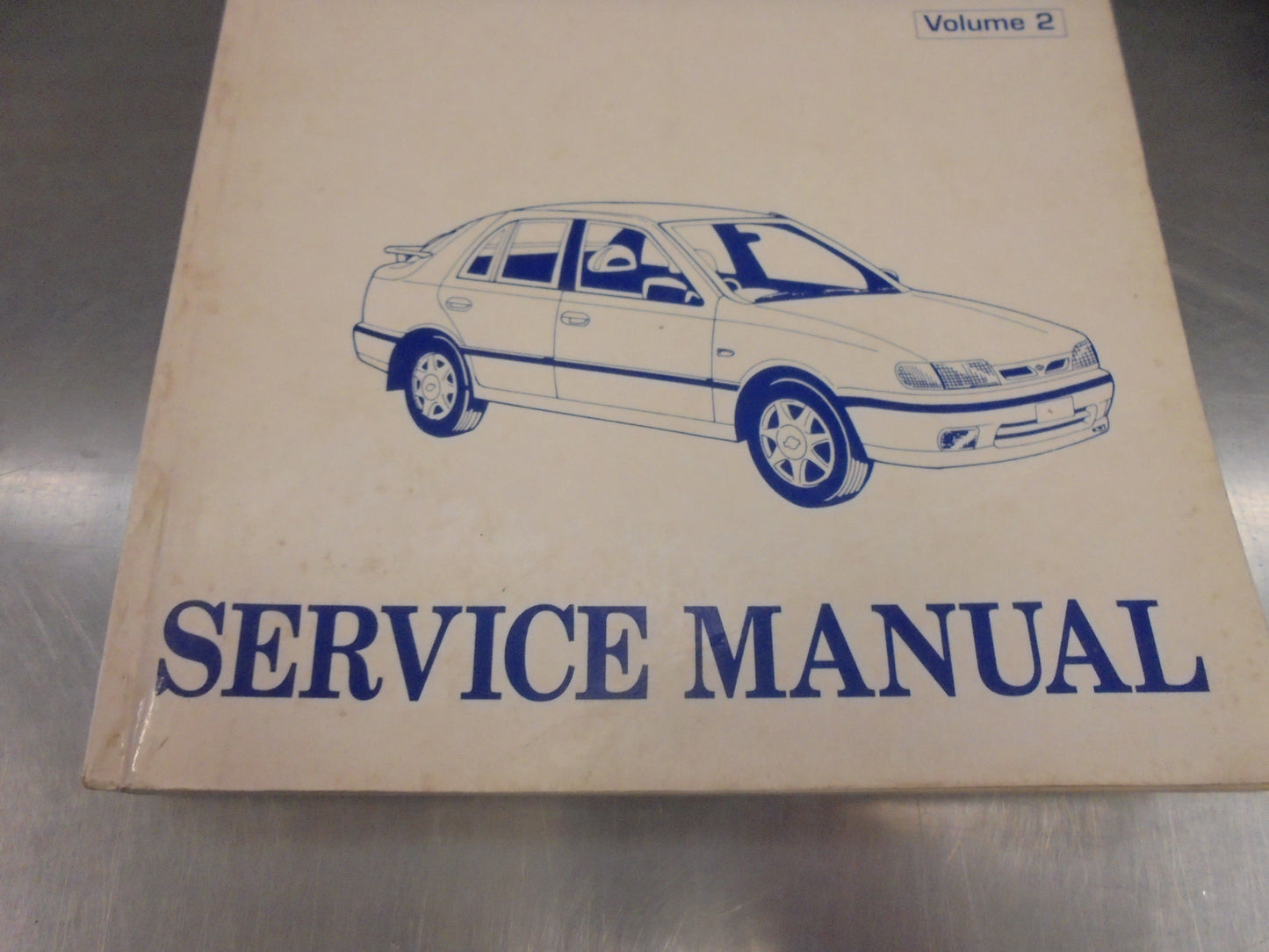 Nissan Pulsar N14 Series Volume 2 Genuine Service Manual Used Book