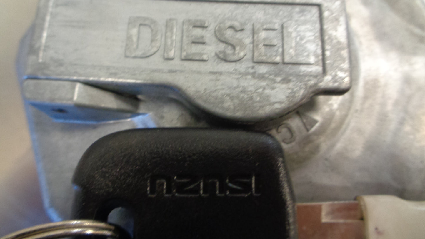 Isuzu N Series Truck Genuine Key and Lockable Fuel Cap New Part