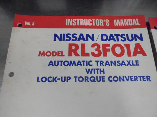 Nissan Genuine Set 4 Book Manual Used Books