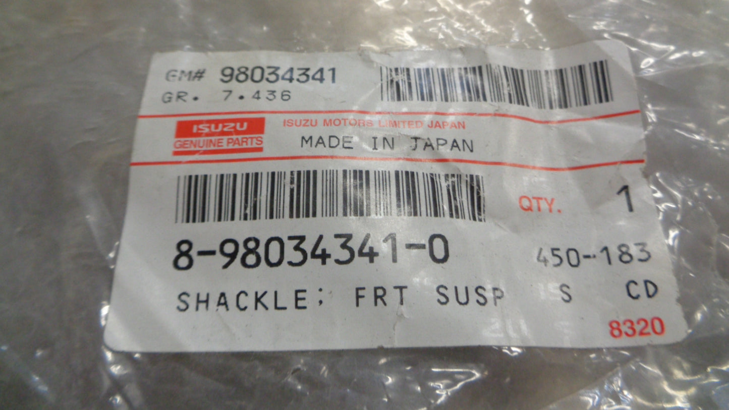 Isuzu NHR NKR Genuine Front Suspension Shackle New Part