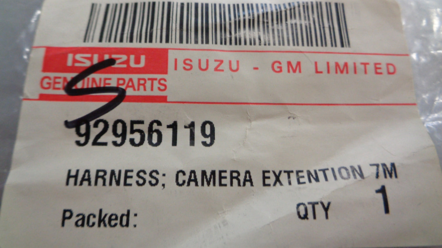 Isuzu Truck Genuine 7m Camera extension Cable New Part