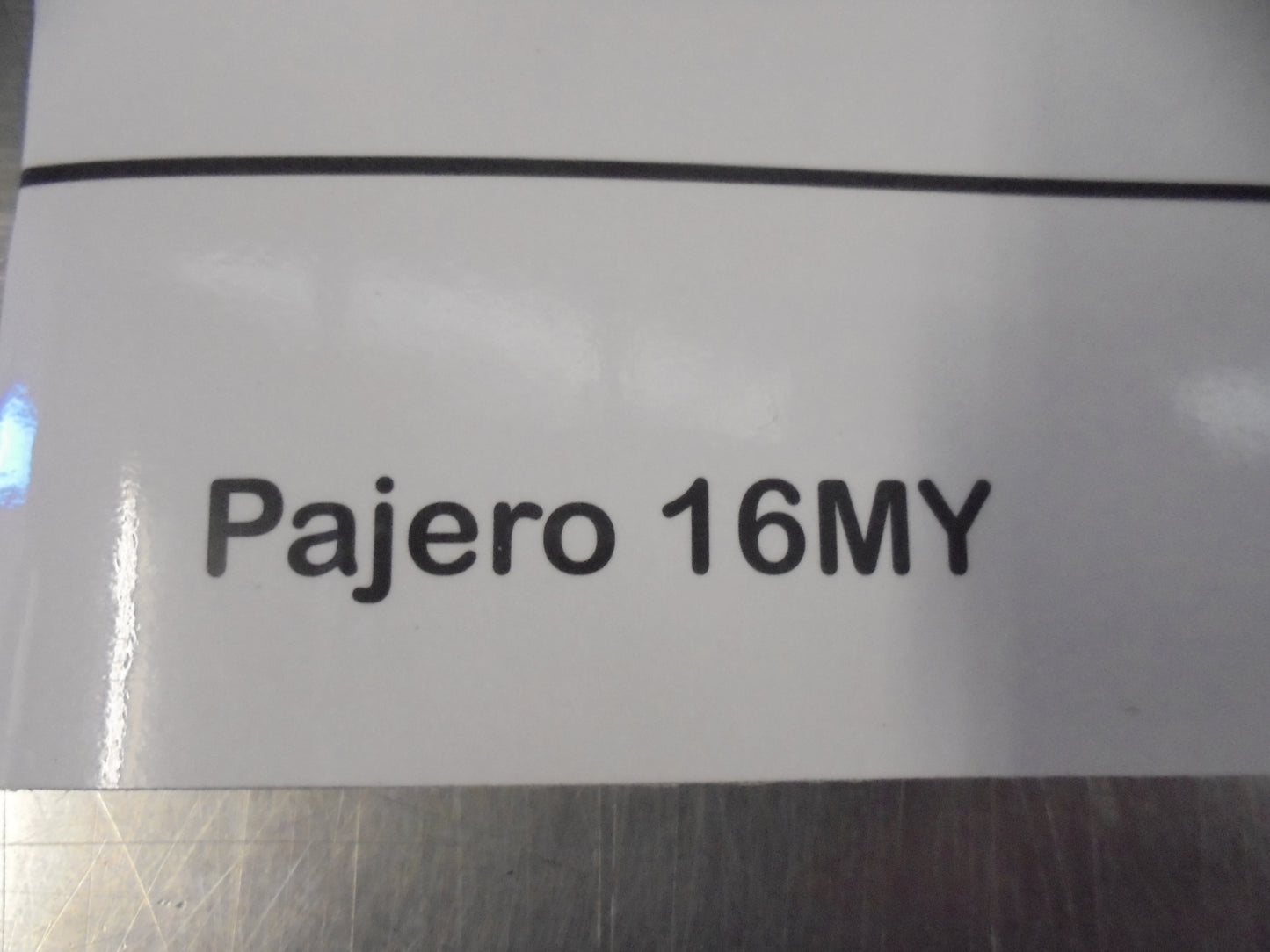 Mitsubishi Pajero Genuine Service And Warranty Booklet New Part