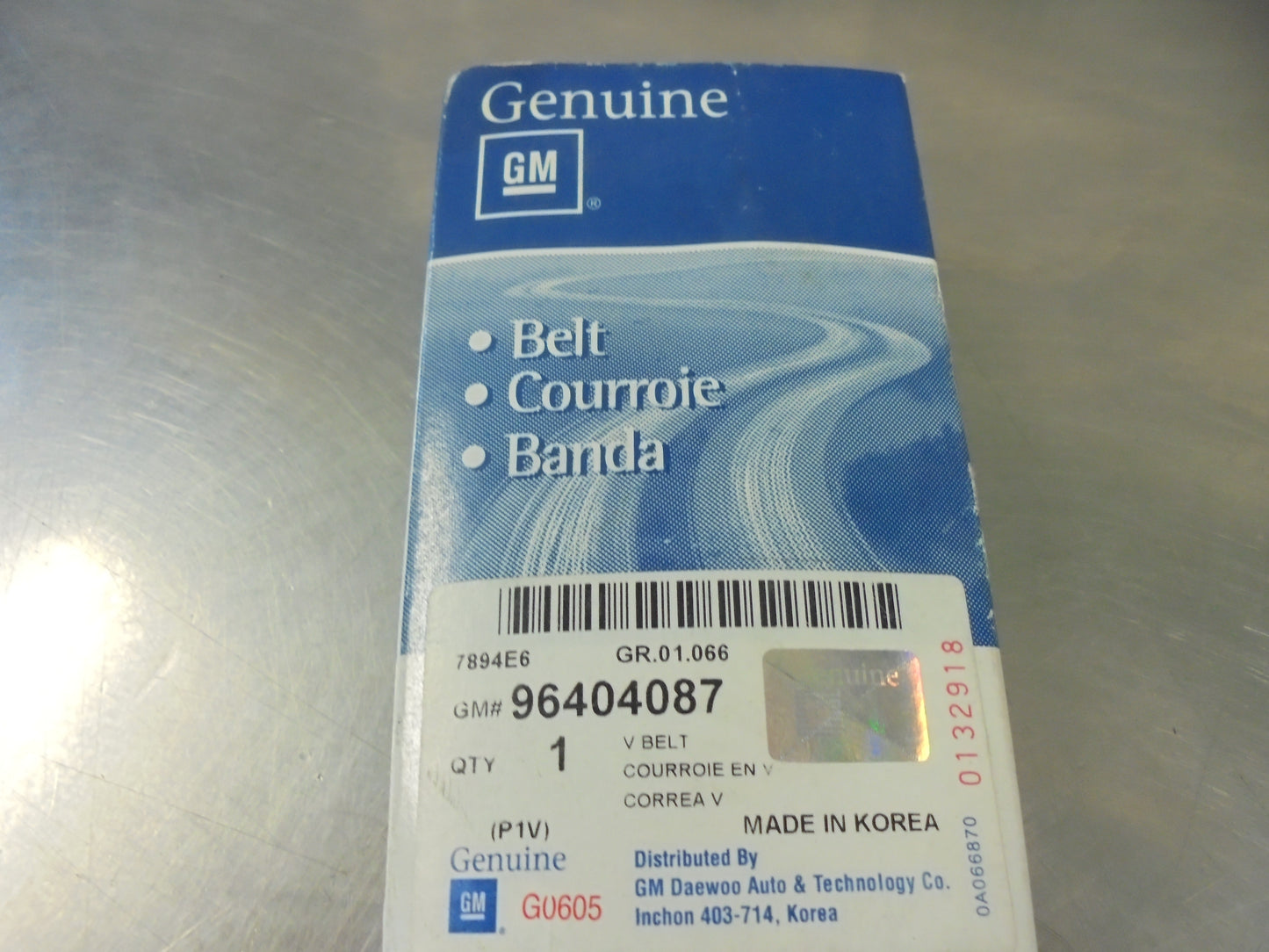 Holden Epica 2.0Ltr Petrol Genuine Drive Belt New Part