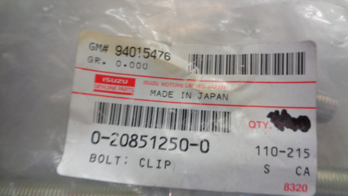 Isuzu FVM Genuine Sway Bar Bush Clamp Bolt New Part