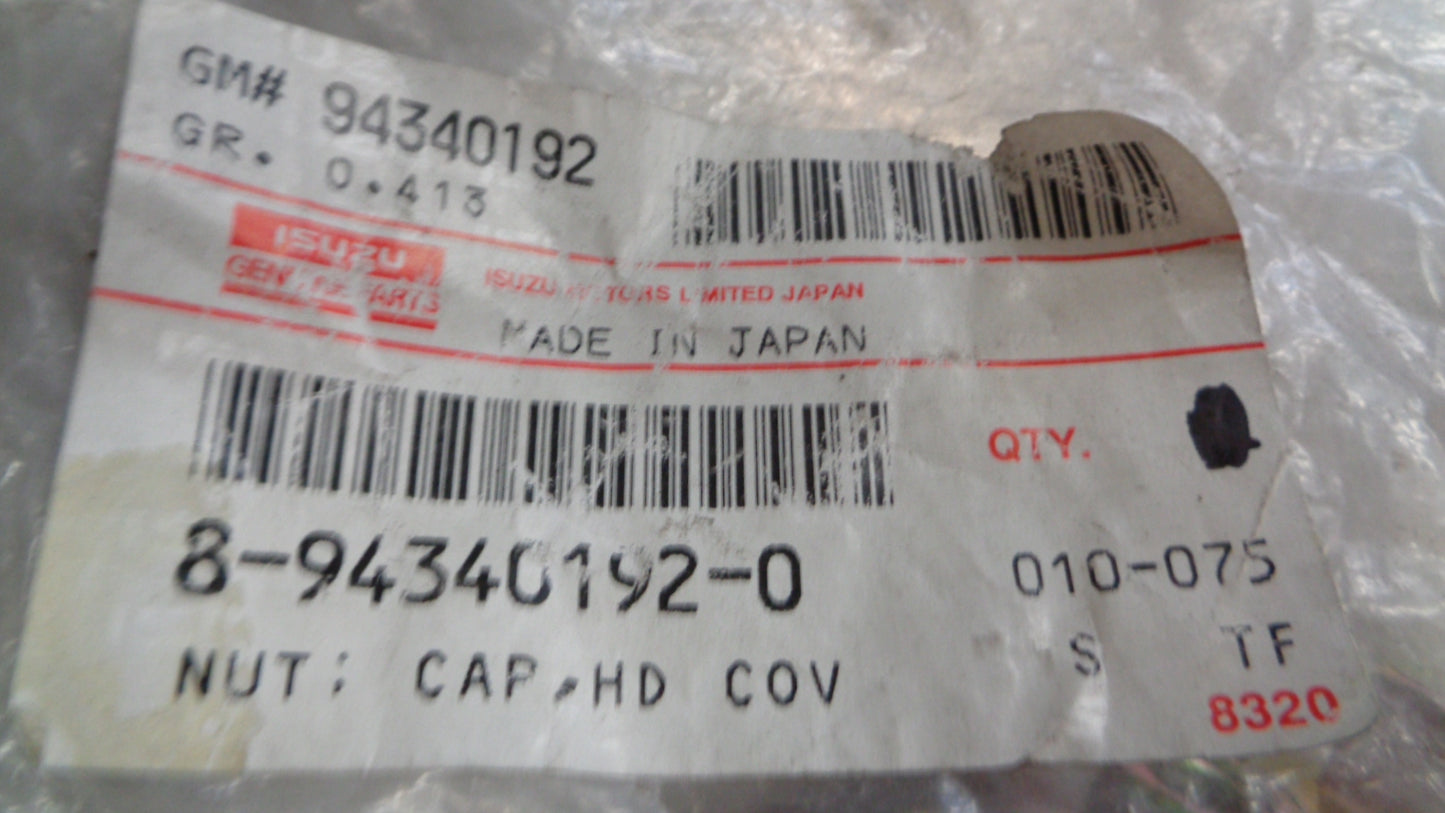 Isuzu NPR Genuine Cylinder Head Cover Nut New Part