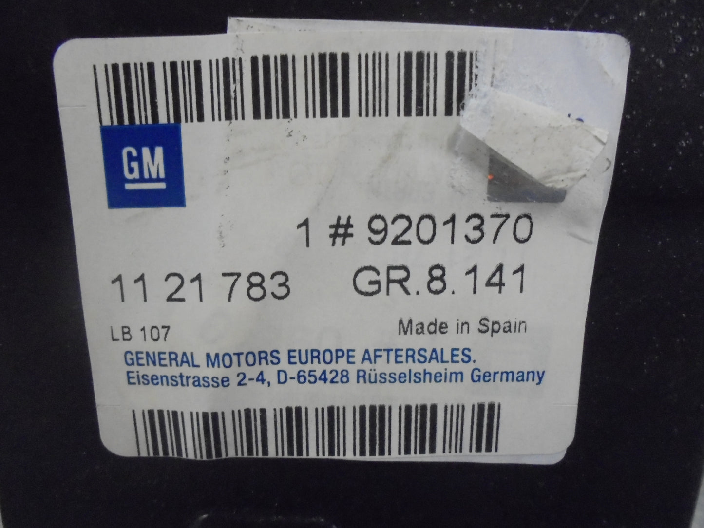 Holden Tigra-B Genuine Right Hand Rear Wheelhouse Extension New Part