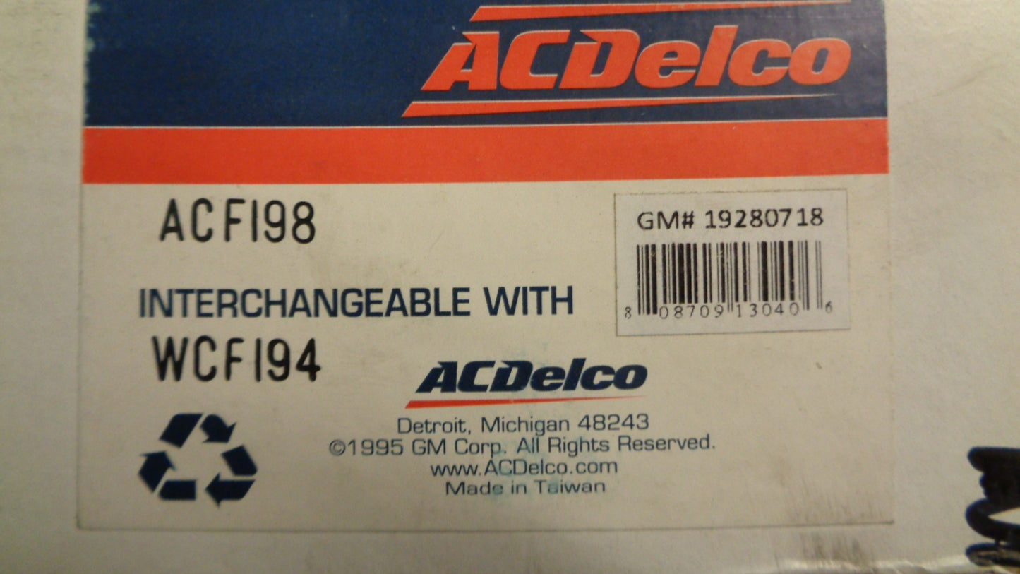 AcDelco Fuel Filter Suits Toyota Rav 4 New Part