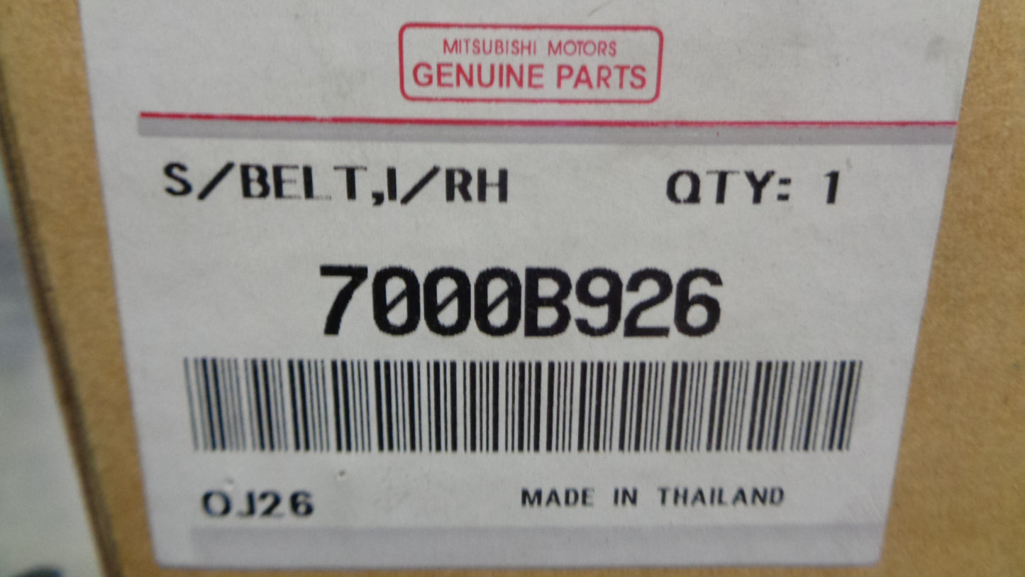 Mitsubishi Triton Genuine Left Hand Seat Belt Buckle New Part