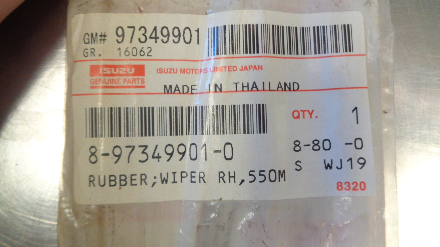 Isuzu D-Max Genuine Windscreen Wiper Rubber New Part