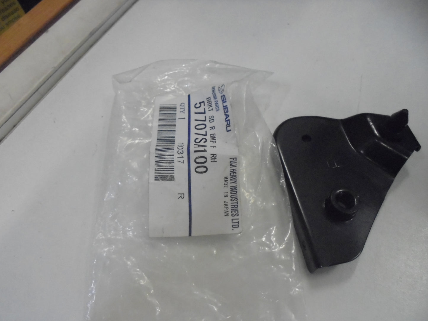 Subaru Forester Genuine Rear Passenger Side Bumper Bracket New Part