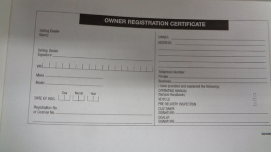 Jeep KL Cherokee Genuine Operating Information Booklet New Part