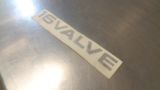 Nissan Micra 16 Valve Genuine Rear Side Label New Part